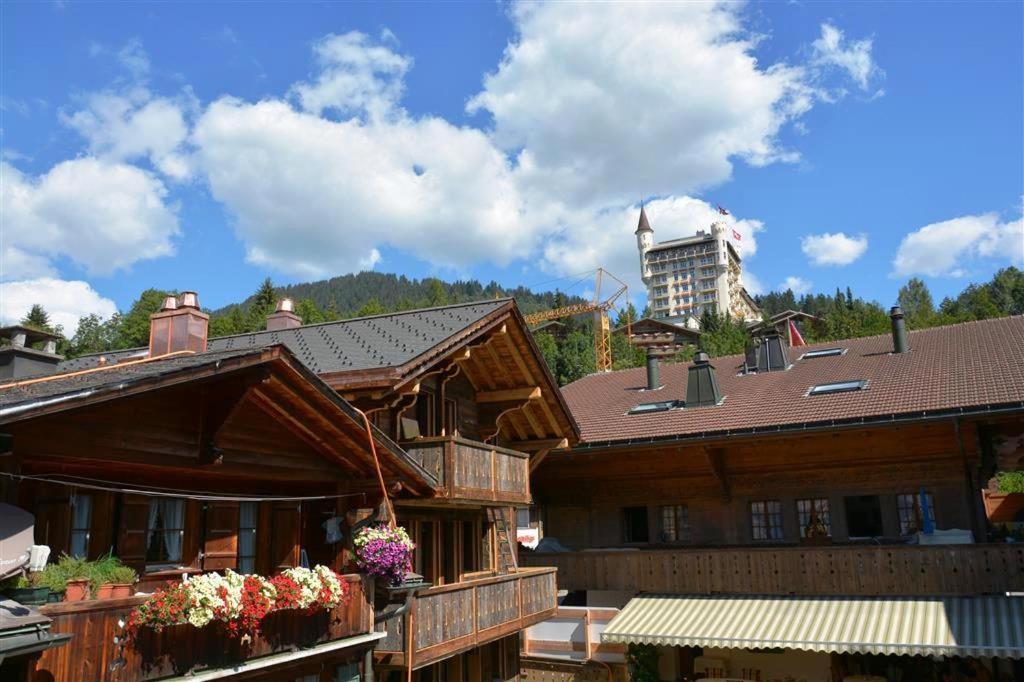 Le Vieux Chalet Gstaad Exterior foto