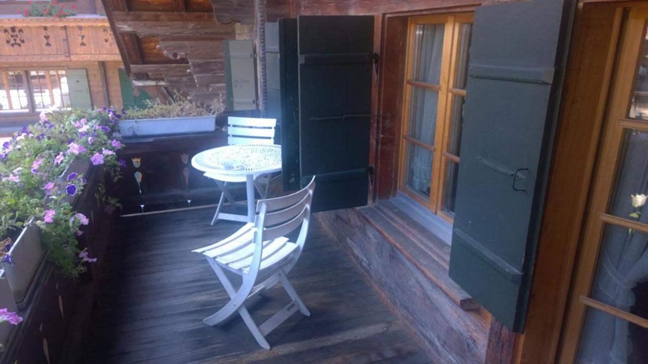 Le Vieux Chalet Gstaad Exterior foto